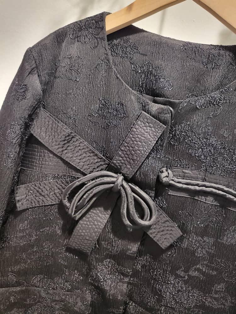 J4978 浮雕工艺中式外套 Jacket