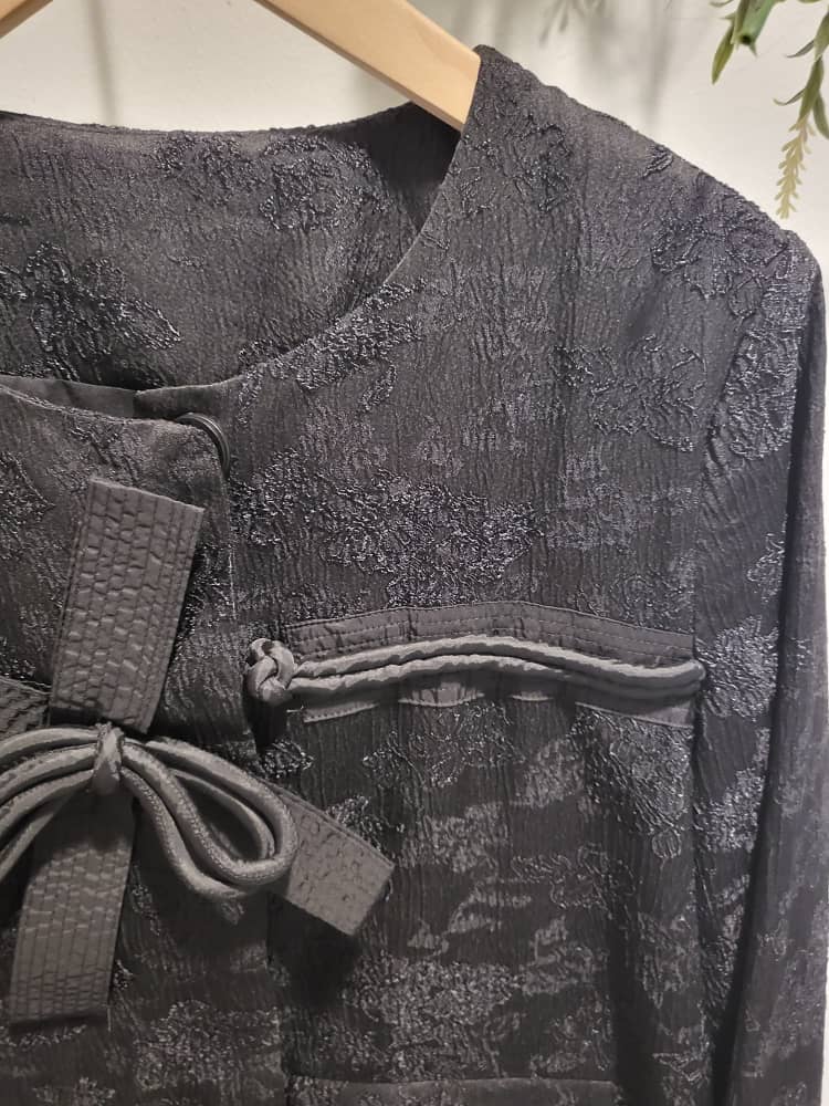 J4978 浮雕工艺中式外套 Jacket