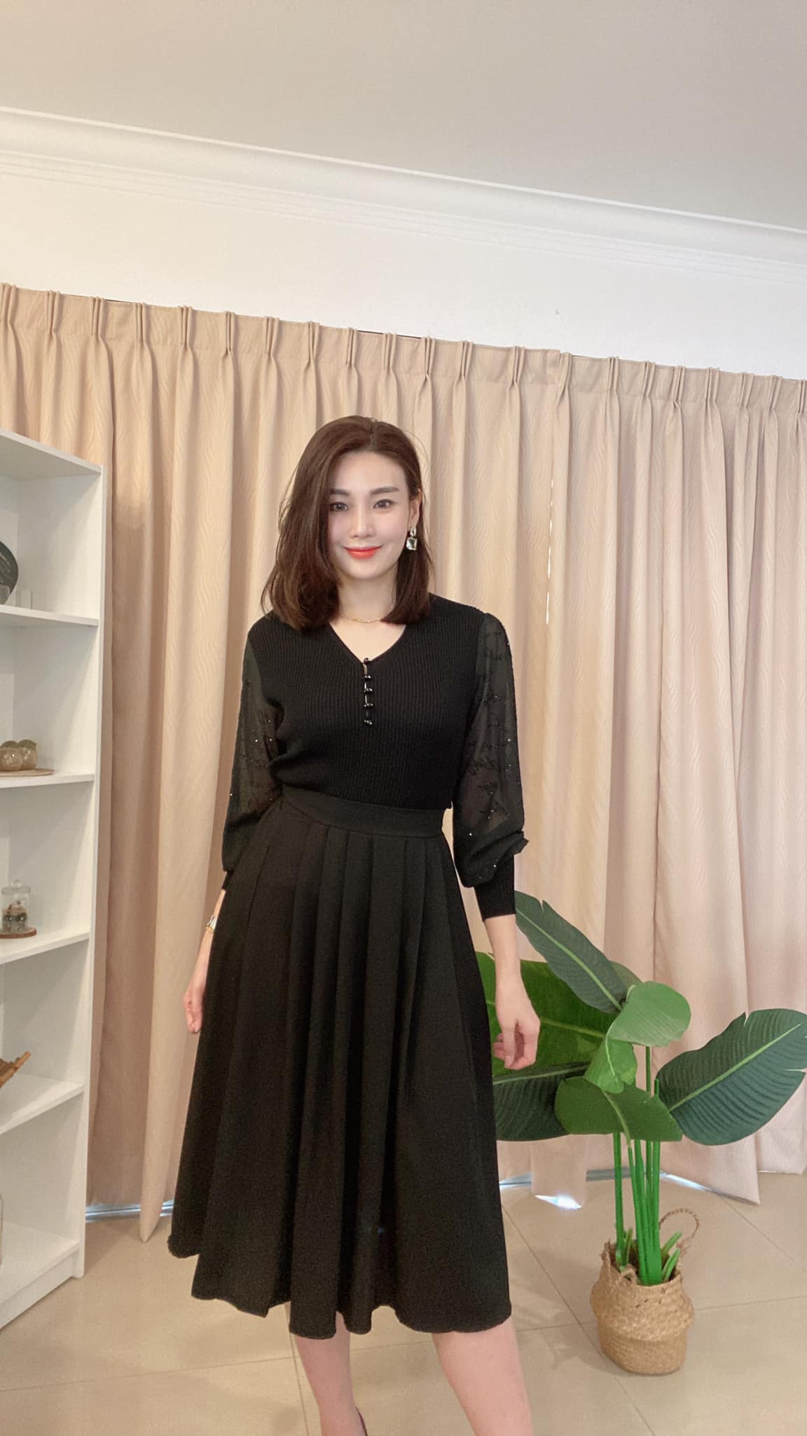 S5628 百褶 Skirt
