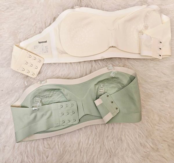 T6298 自家款美背 (肩带可拆开) Removable shoulder strap 后面有扣 无钢圈 with buckle