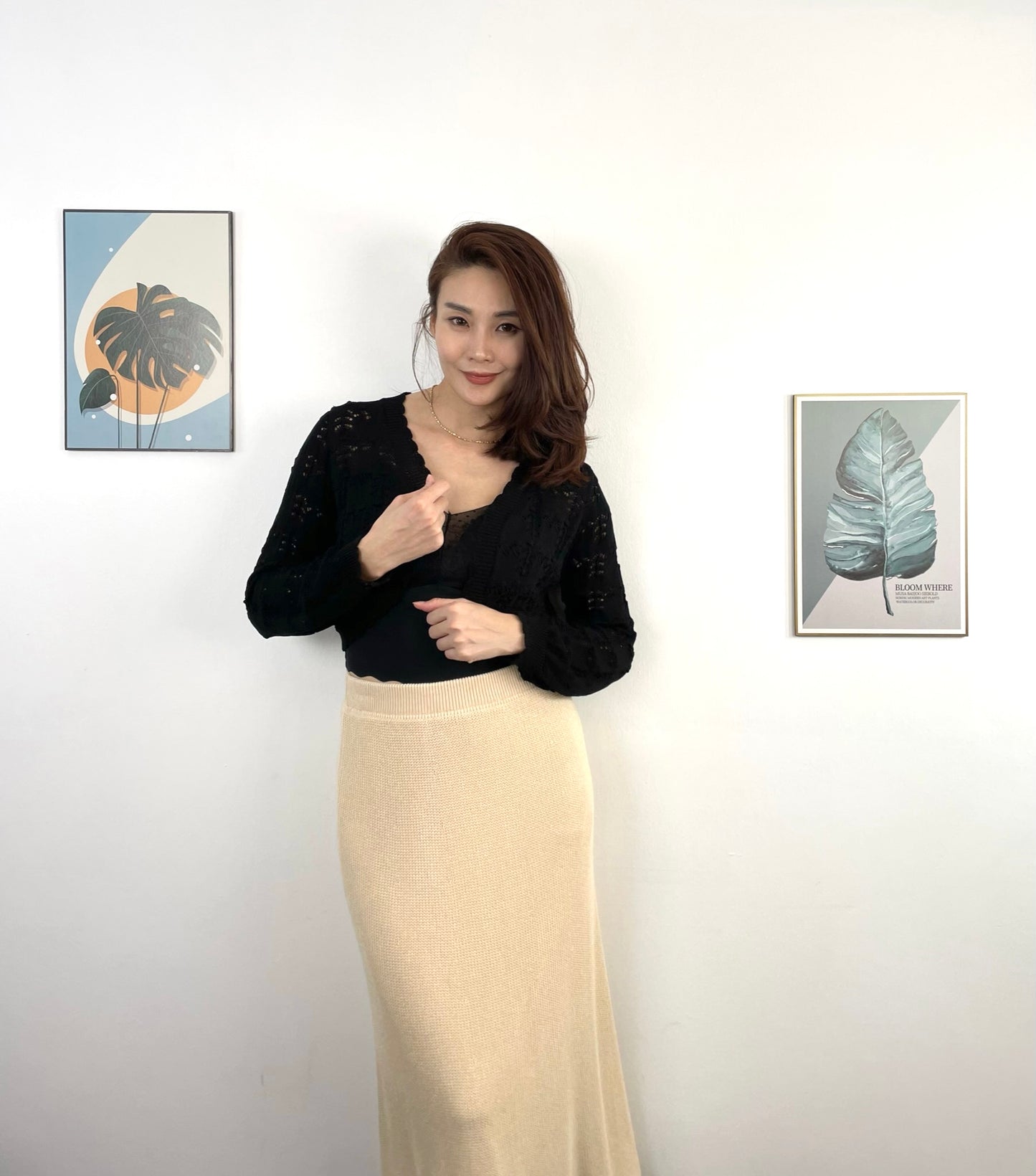 S5987 Knitted Premium Skirt