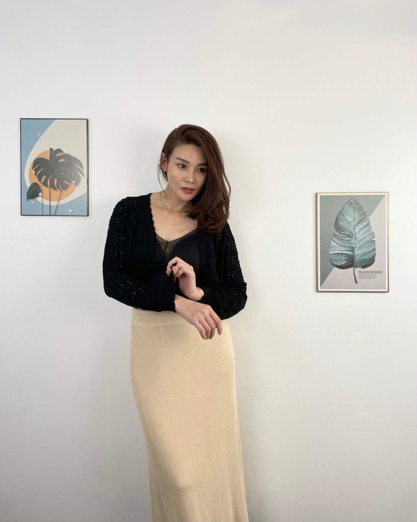 S5987 Knitted Premium Skirt