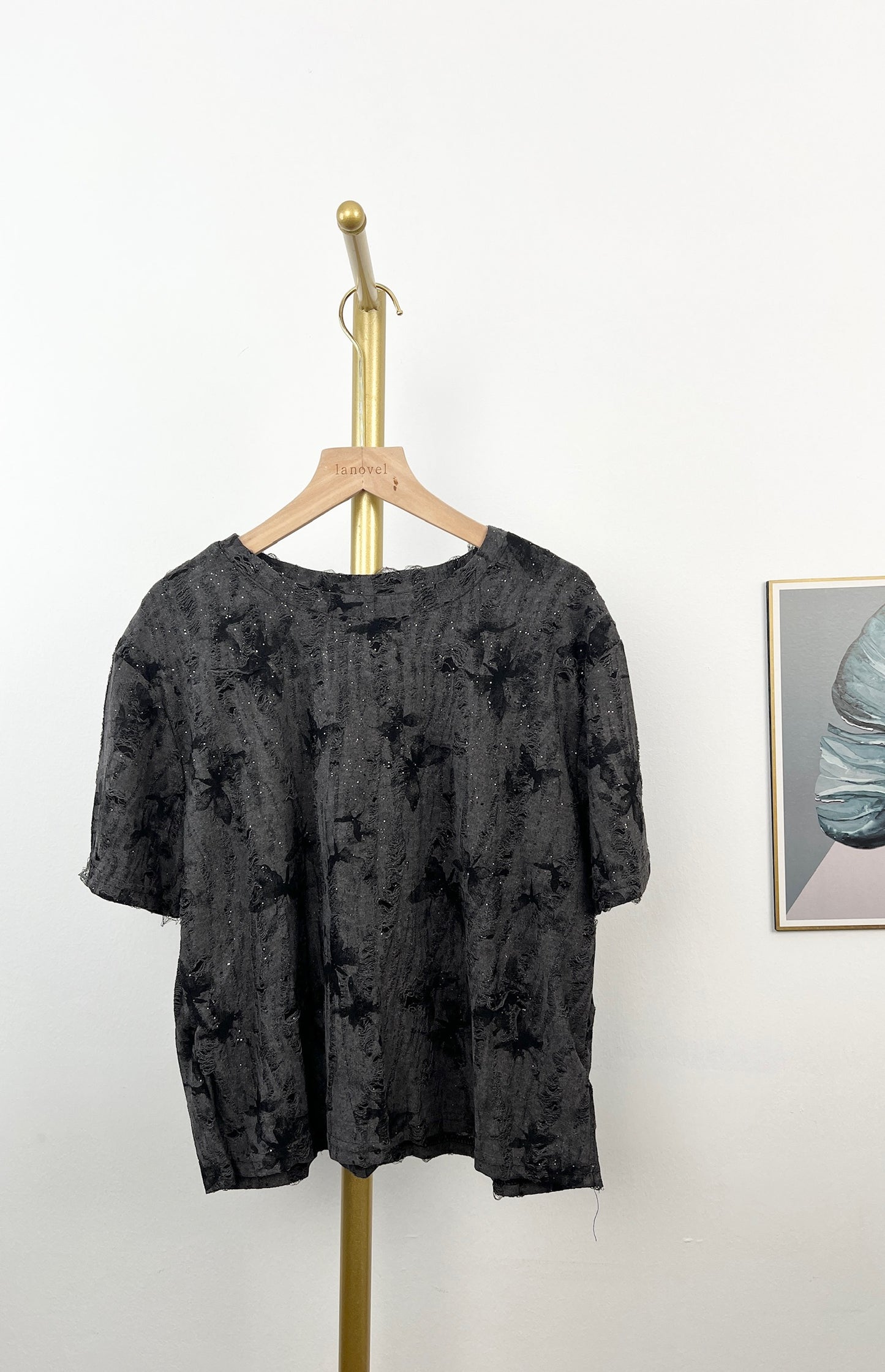 T6272 蝴蝶 Short Sleeve Shirt