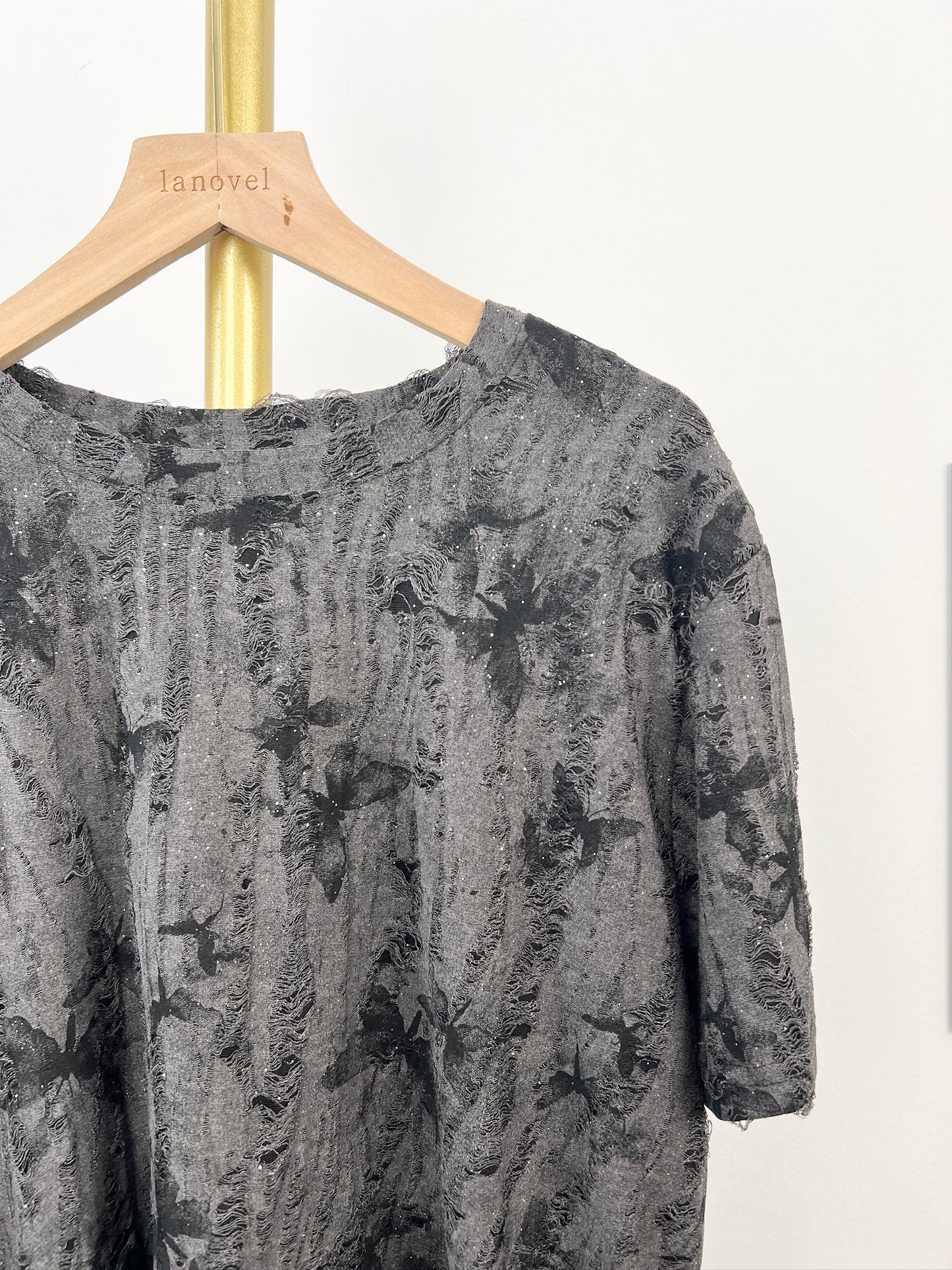 T6272 蝴蝶 Short Sleeve Shirt
