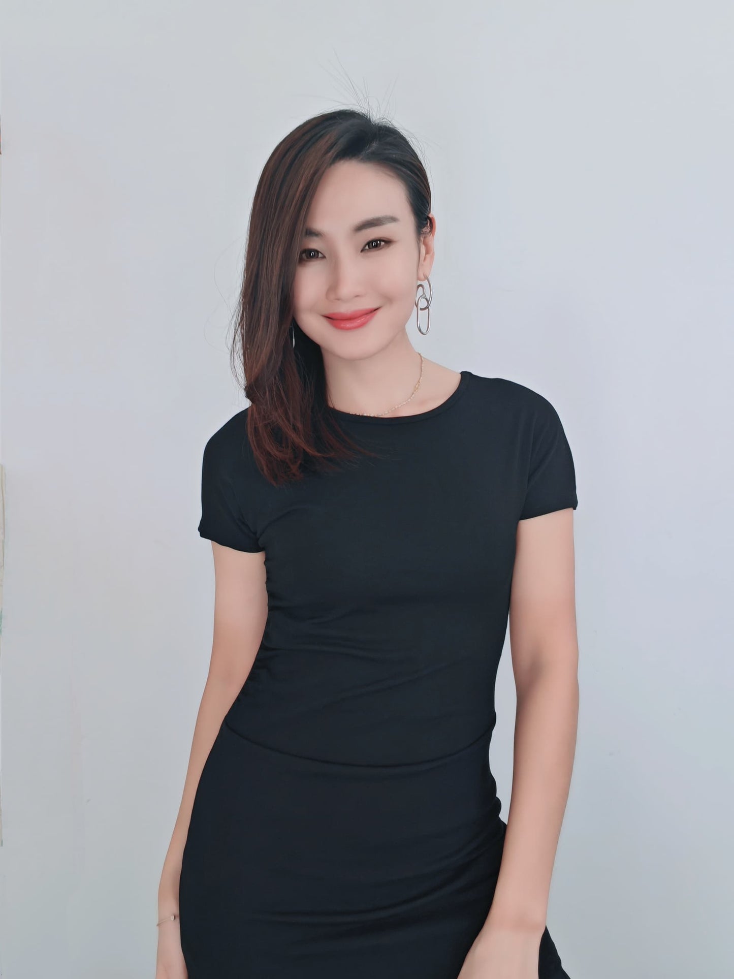 Z14 Short Sleeve Dress 短袖网纱拼接 621
