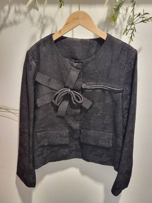 J4978 浮雕工艺中式外套 Jacket