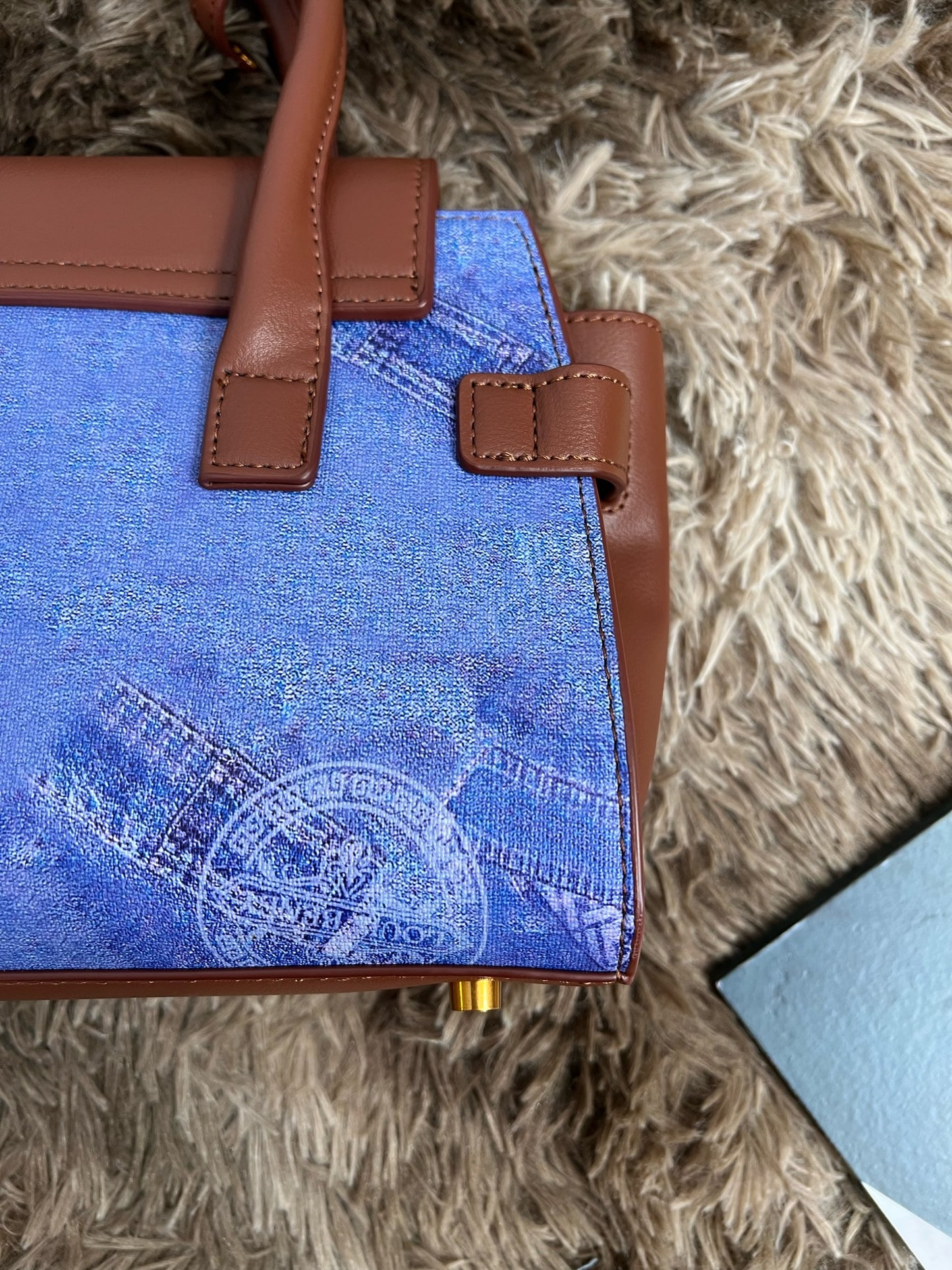 0358 Blue Handbag