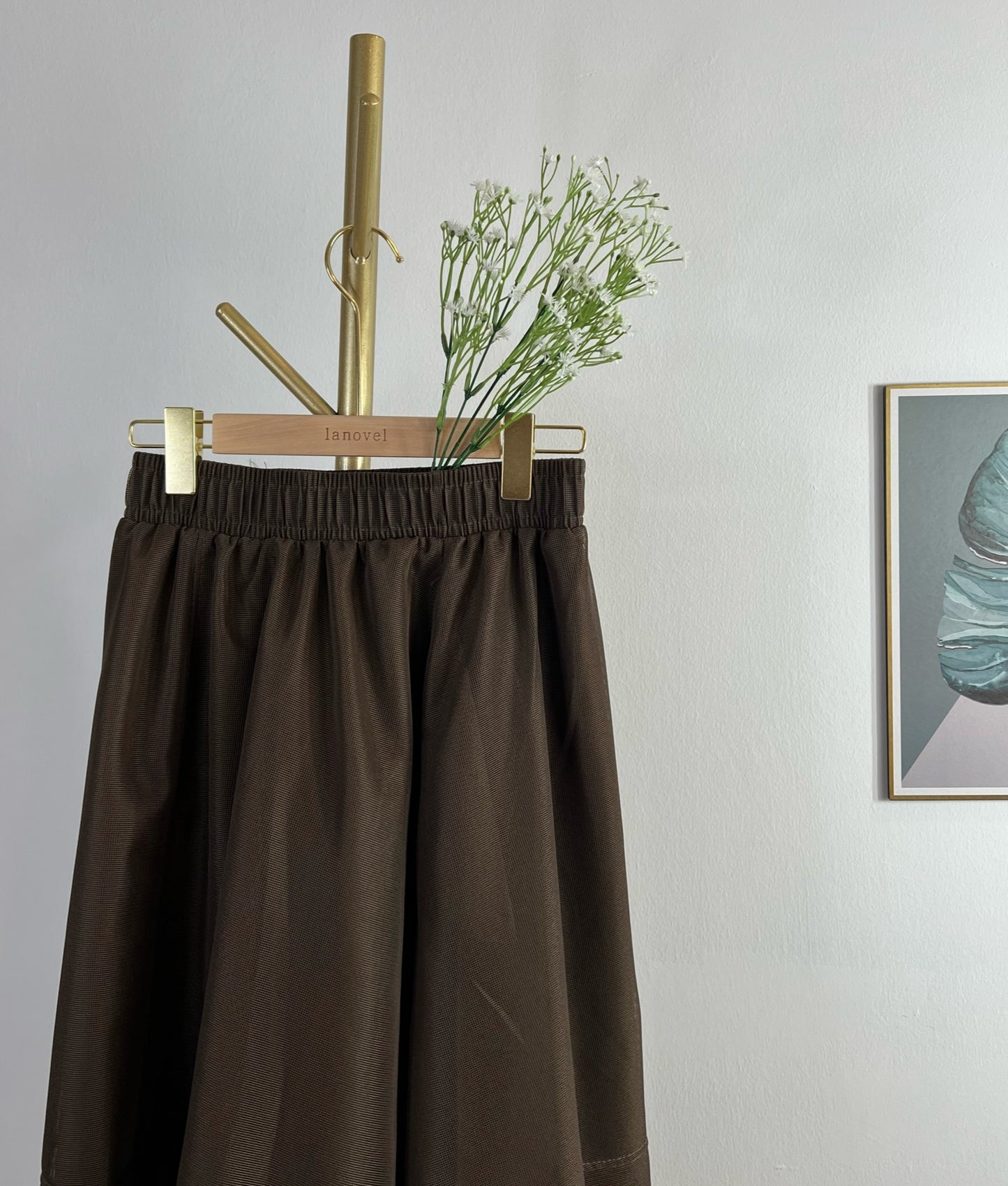S5564 Sheer Long Skirt