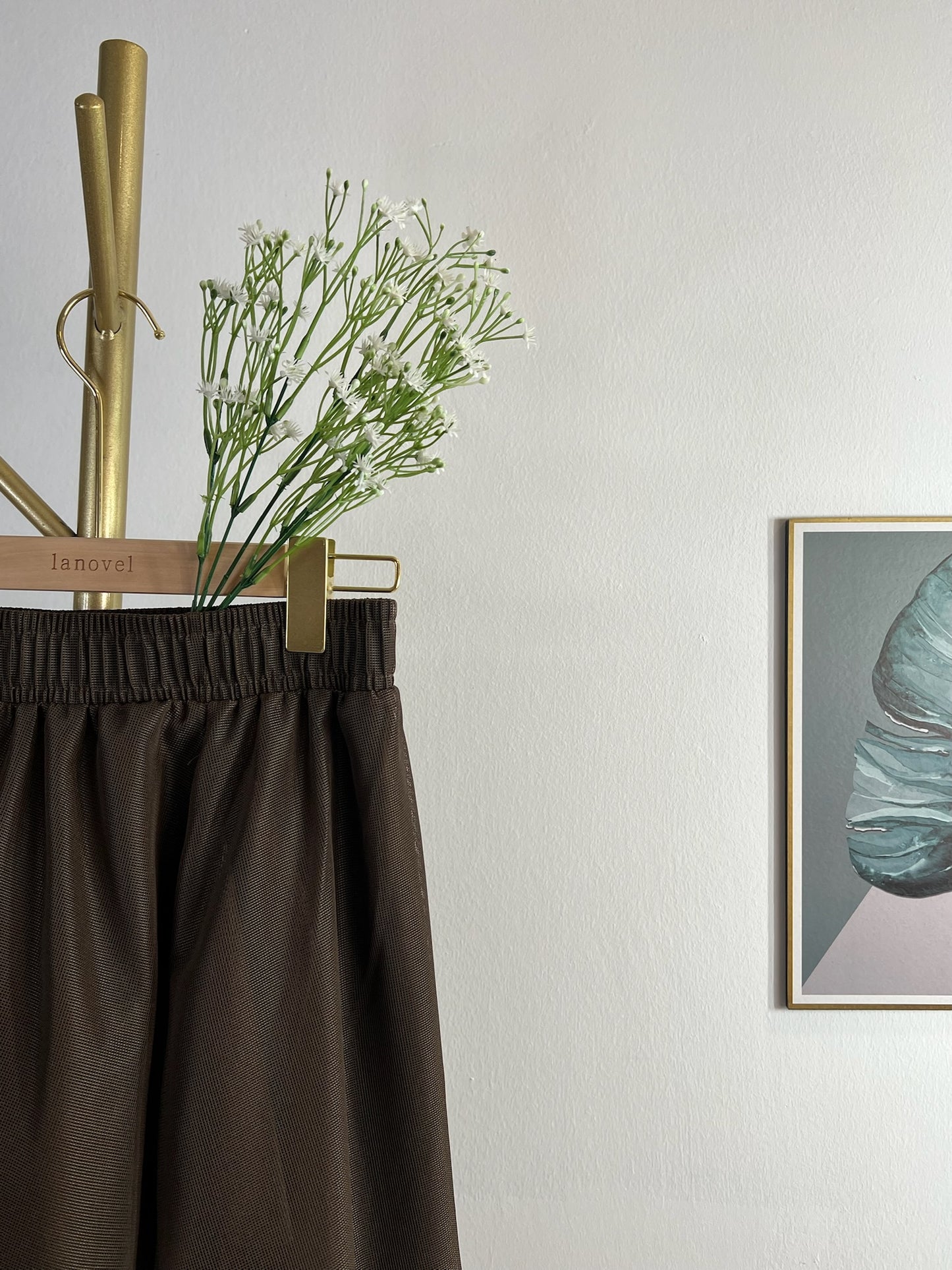 S5564 Sheer Long Skirt