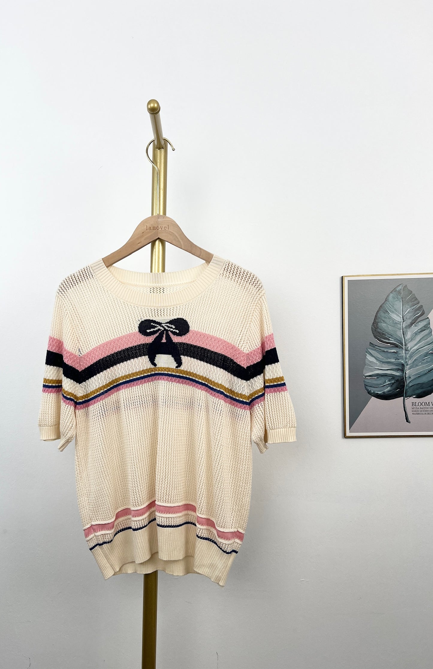 T6262 Premium 拼色 Short Sleeve Shirt